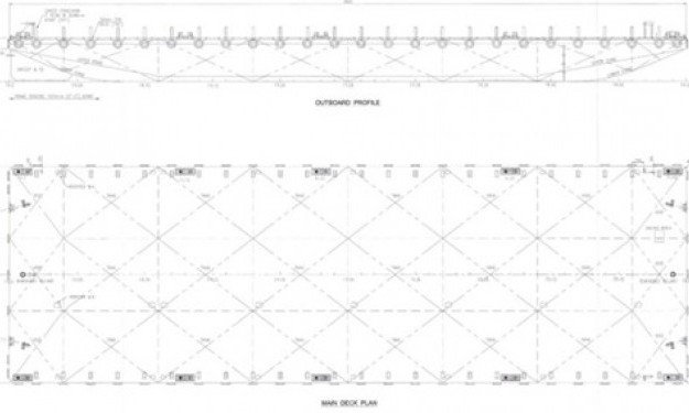 VICTORIA 250 – 2010 BLT FLAT TOP BARGE / 5177 DWT/ 76M LOA/ 15T DECK LOADING/FLAT TOP BARGE - WEST COAST INDIA