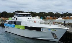 SEA STRIDE  –  BLT 1995 / 35.4M LOA / 200 PAX / HIGH-SPEED PASSENGER VESSEL - PAKISTAN