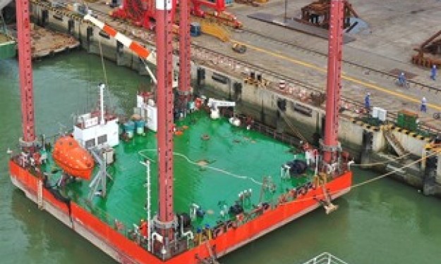 NA-MC102 – 2022 BLT/ 24M LOA/1C5T/SELF ELEVATING JACKUP BARGE - CHINA