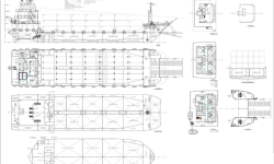 NA-LCT201 – 2026 BLT / LOA 68M / DWT 1800 / 120 TEU CAPACITY / LCT CARGO